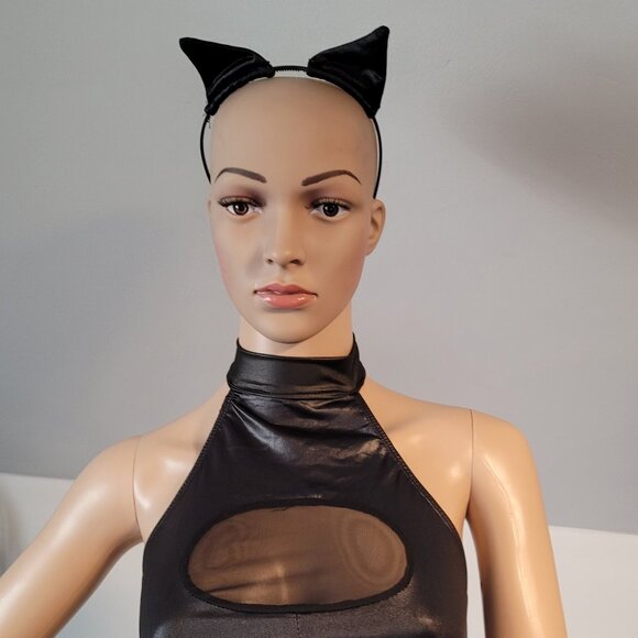 Ladies Sexy Batwoman/Batman 6 Piece Costume Fits Small/Medium FAN2-005453 - Picture 2 of 7